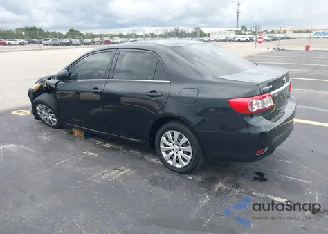 2013 Toyota Corolla Le из США, поврежденный, VIN 5YFBU4EE3DP104843
